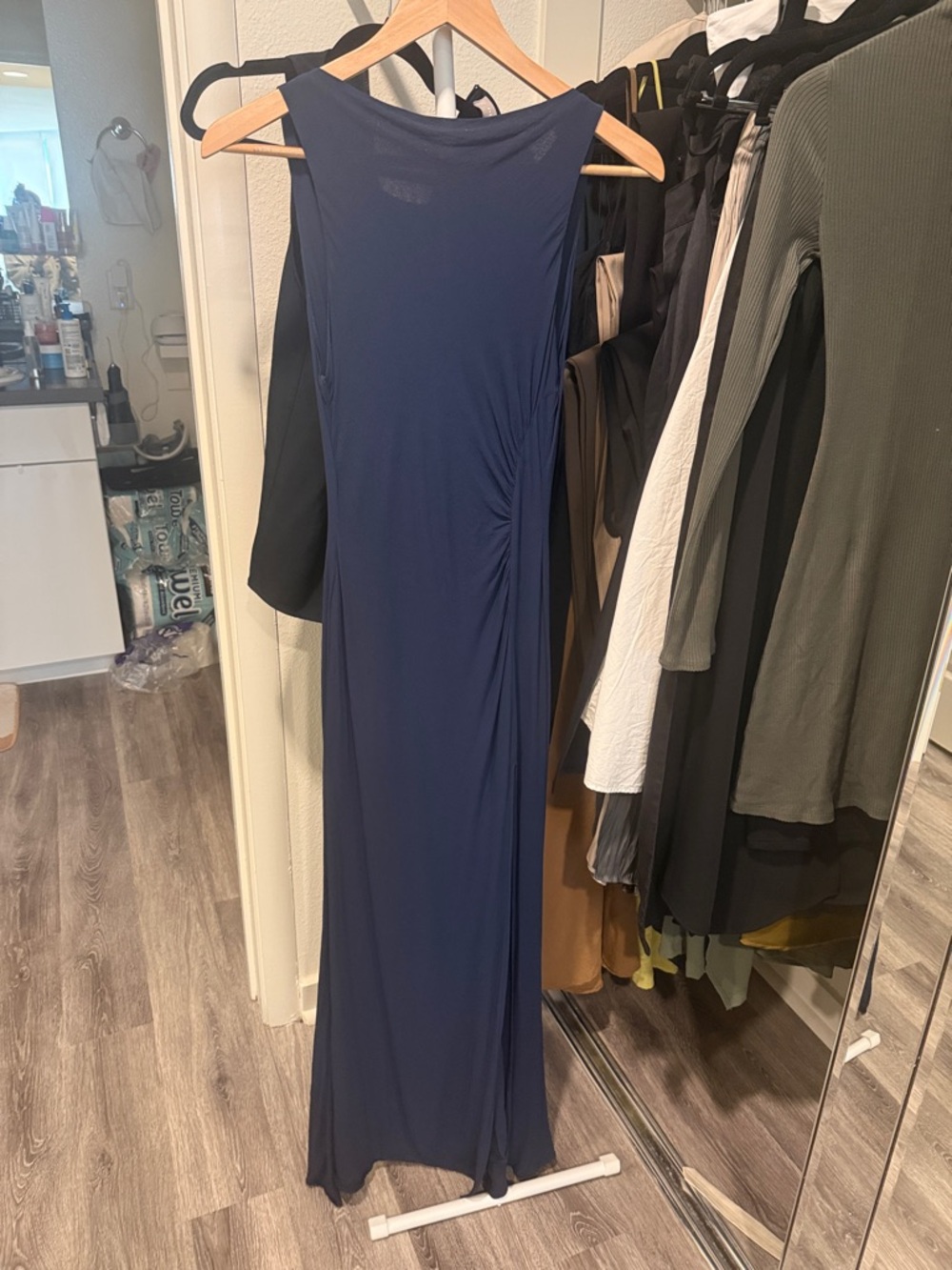 Reformation Navy Blue Maxi Dress - Picture 4 of 6